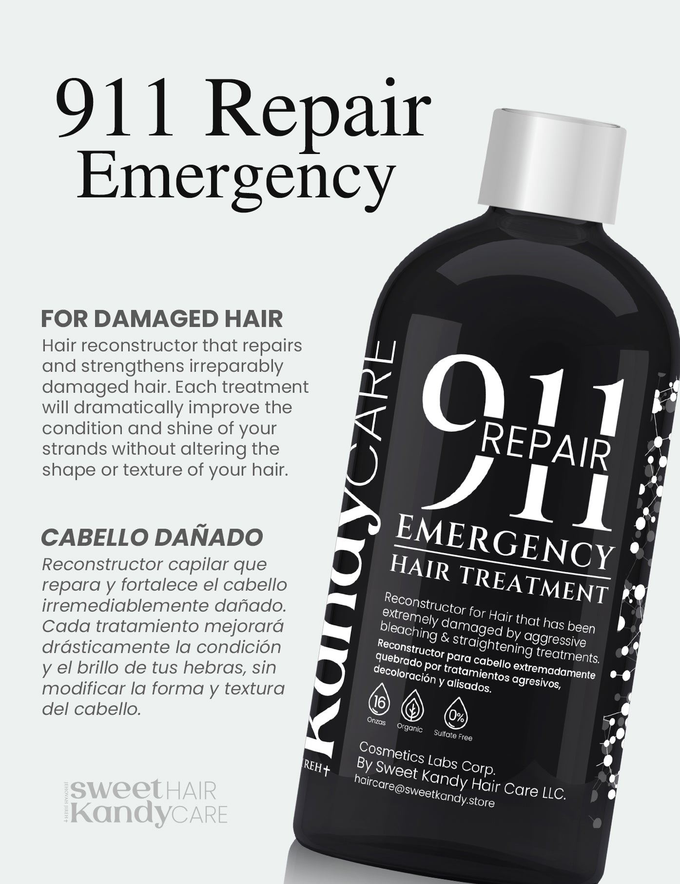 911 Repair - Emergency Hair Treatment