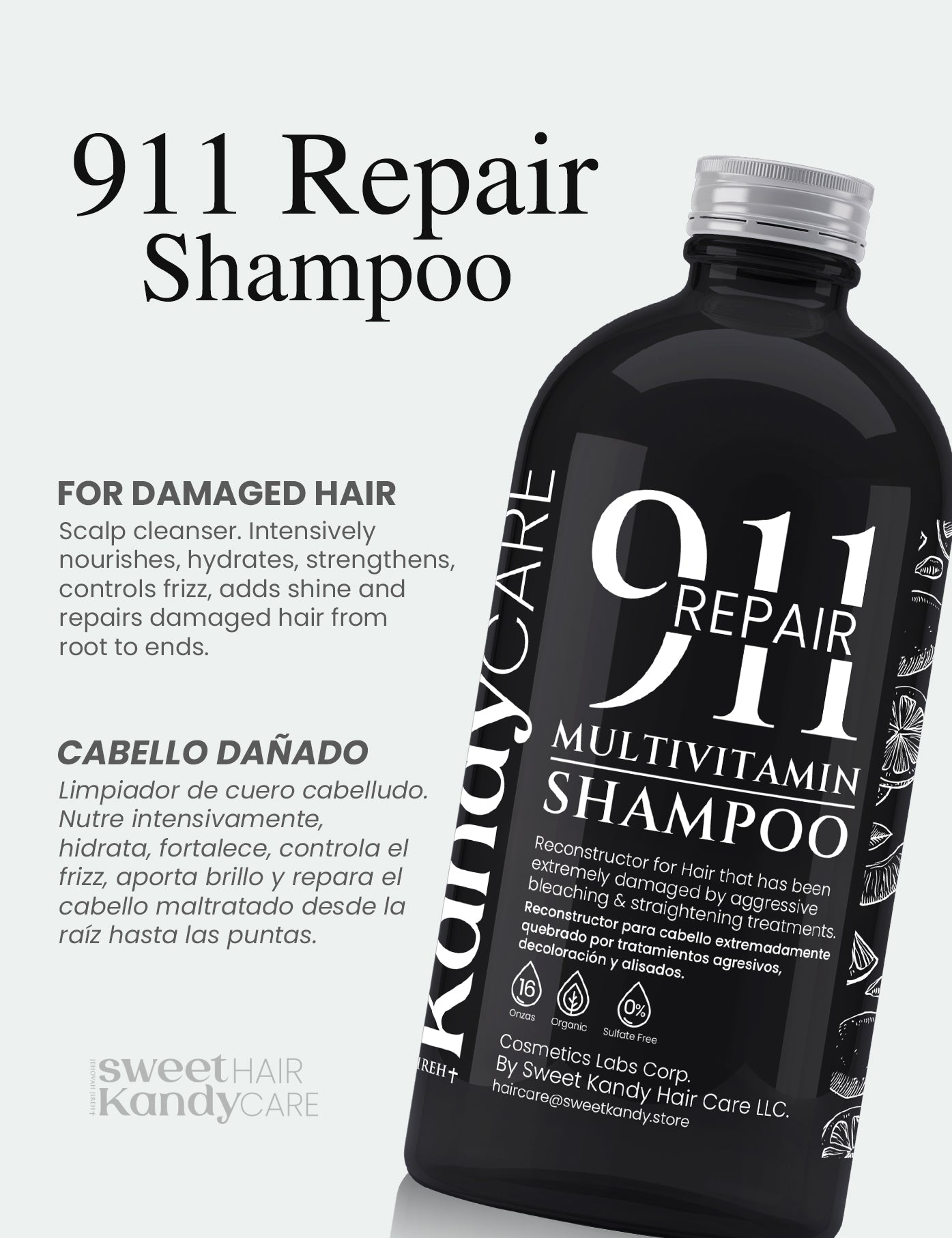 911 Repair - Multivitamin Shampoo