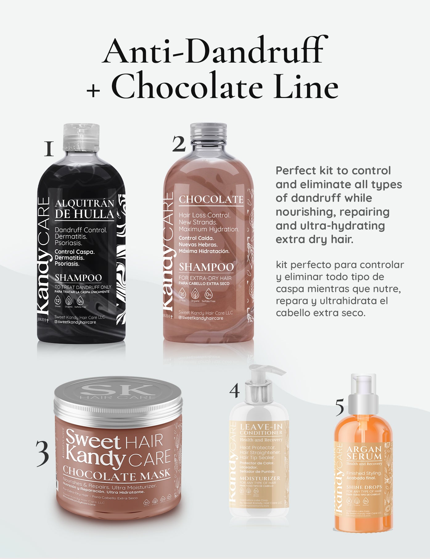 Anti-Dandruff & Chocolate Line