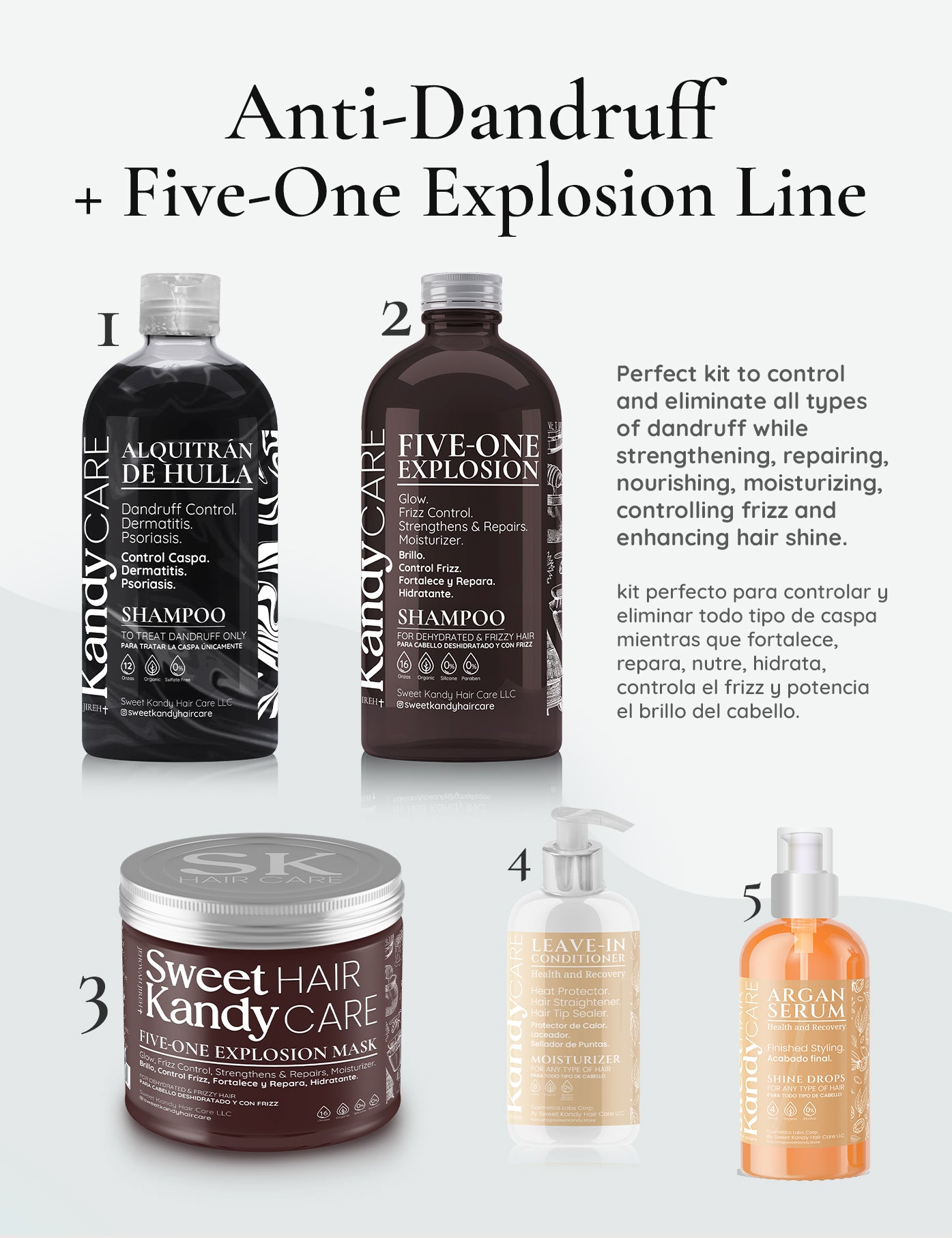 Anti-Dandruff & Five-One Explosion Line
