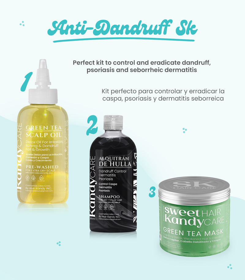 Anti-Dandruff Special Kits With Scalp Oil