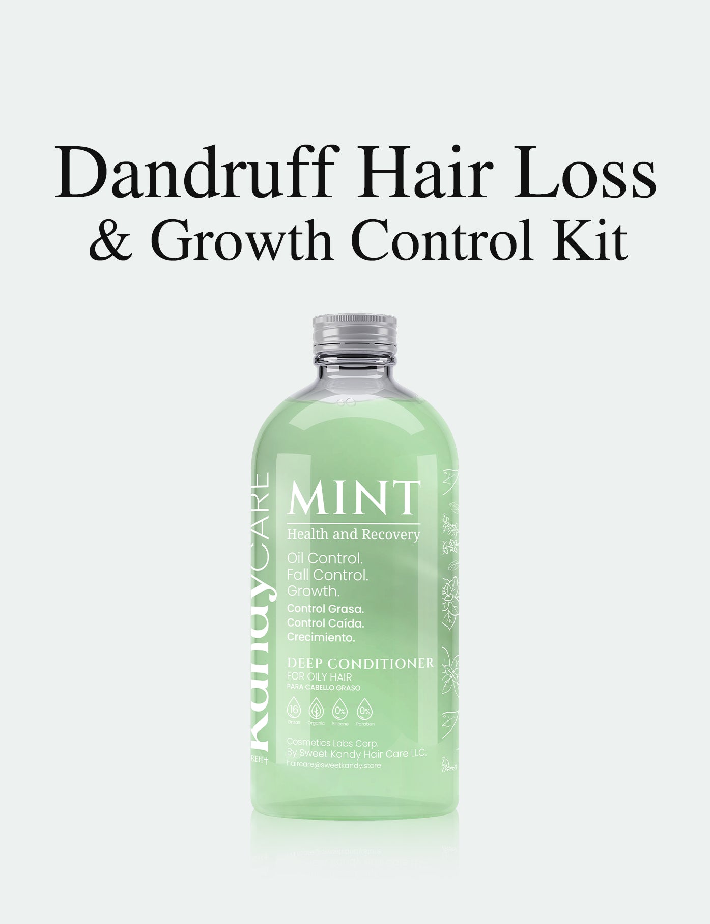 Dandruff, Hair Loss & Growth Control Kit