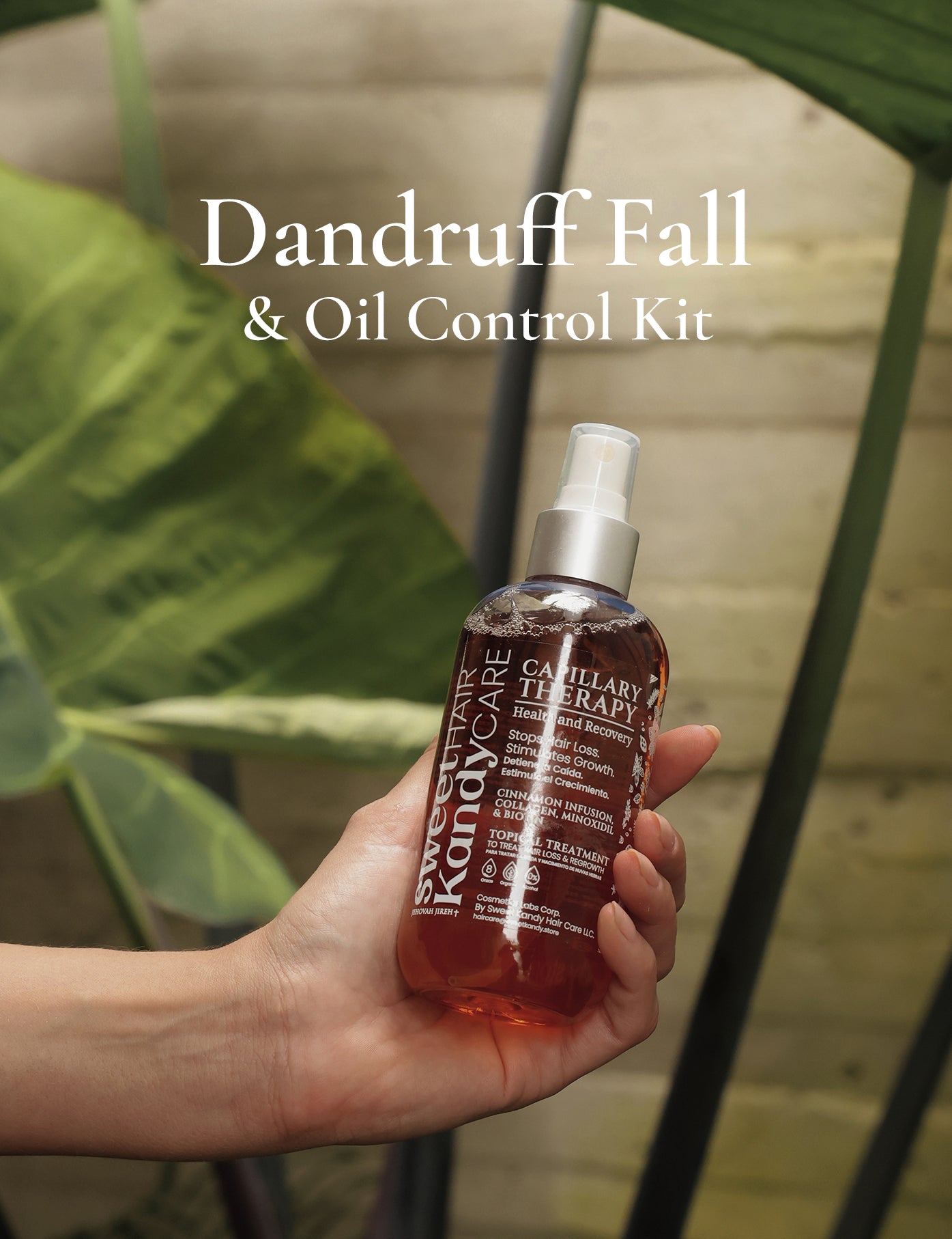 Dandruff, Fall & Oil Control kit