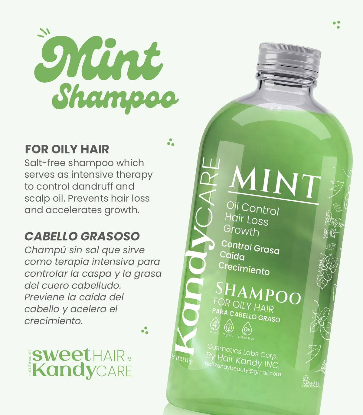 Mint Shampoo 4oz