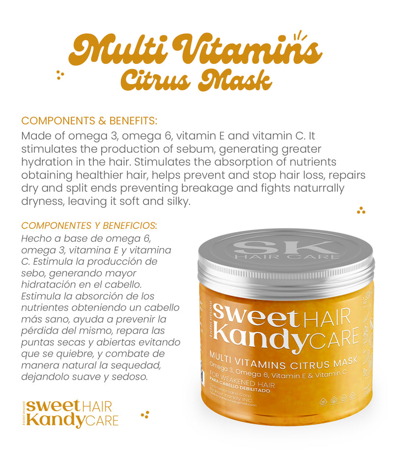 Multi Vitamins Citrus Mask 4oz