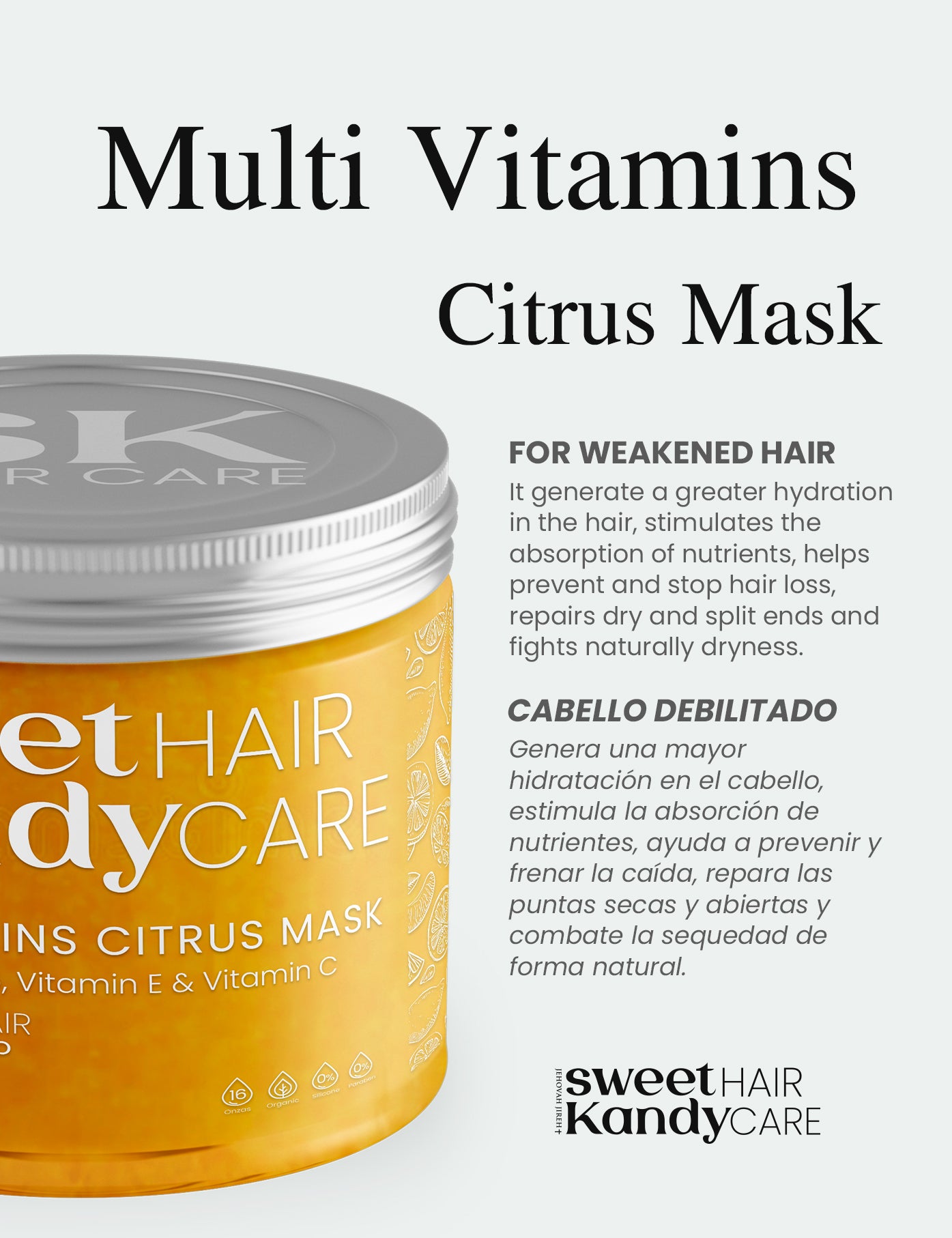 Multi Vitamins Citrus Mask