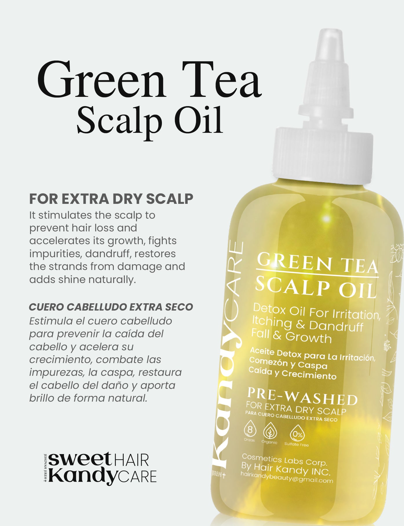 Scalp Oil Green Tea