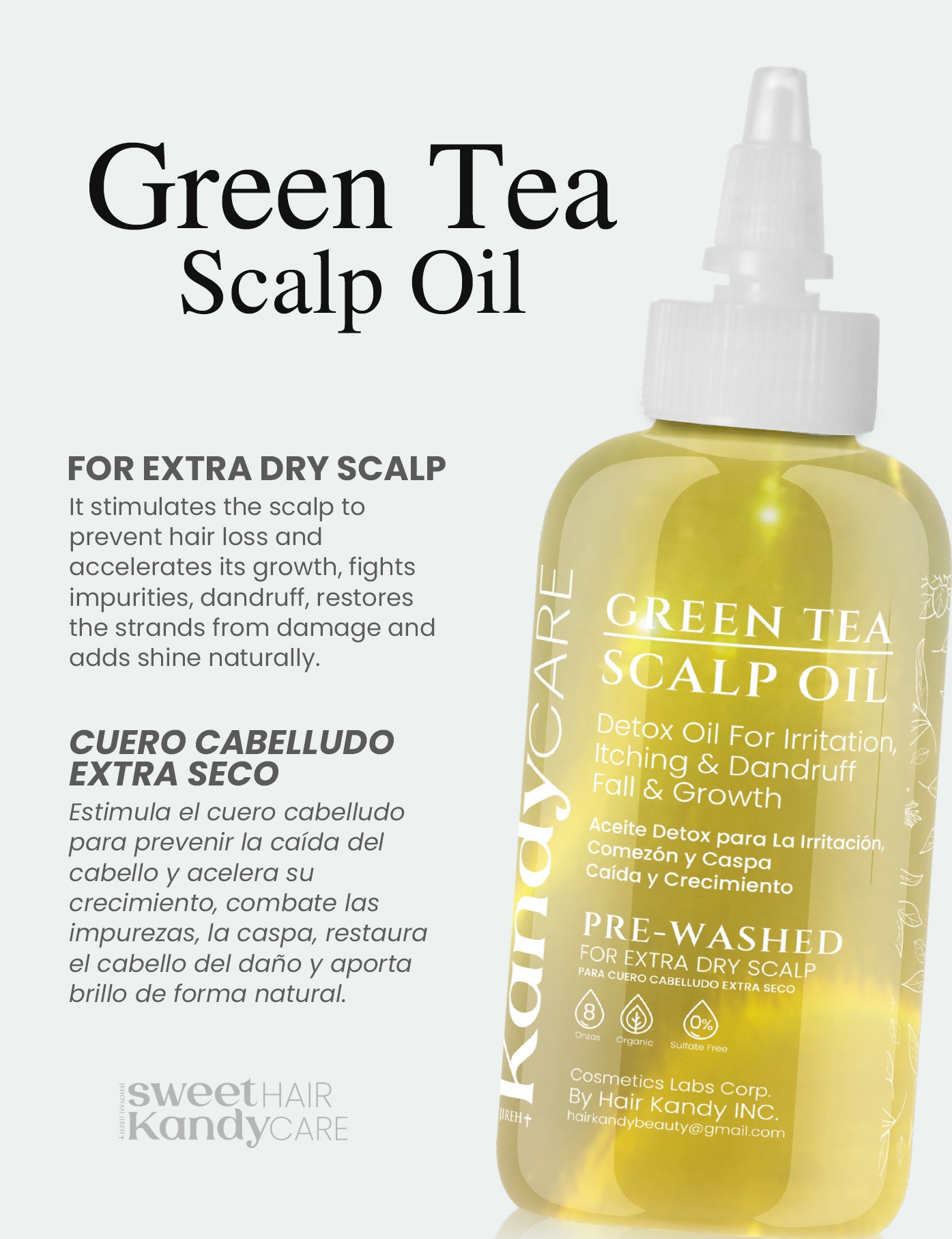 Scalp Oil Green Tea