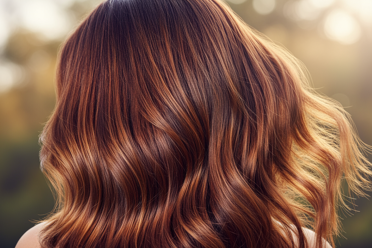 Cabello radiante y bonito de mujer